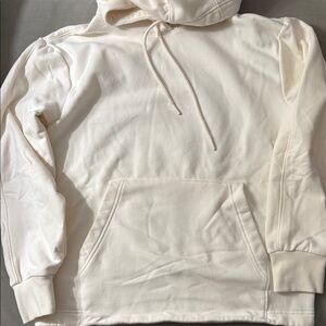 Women’s  Cream Hoodie Sweatshirt
